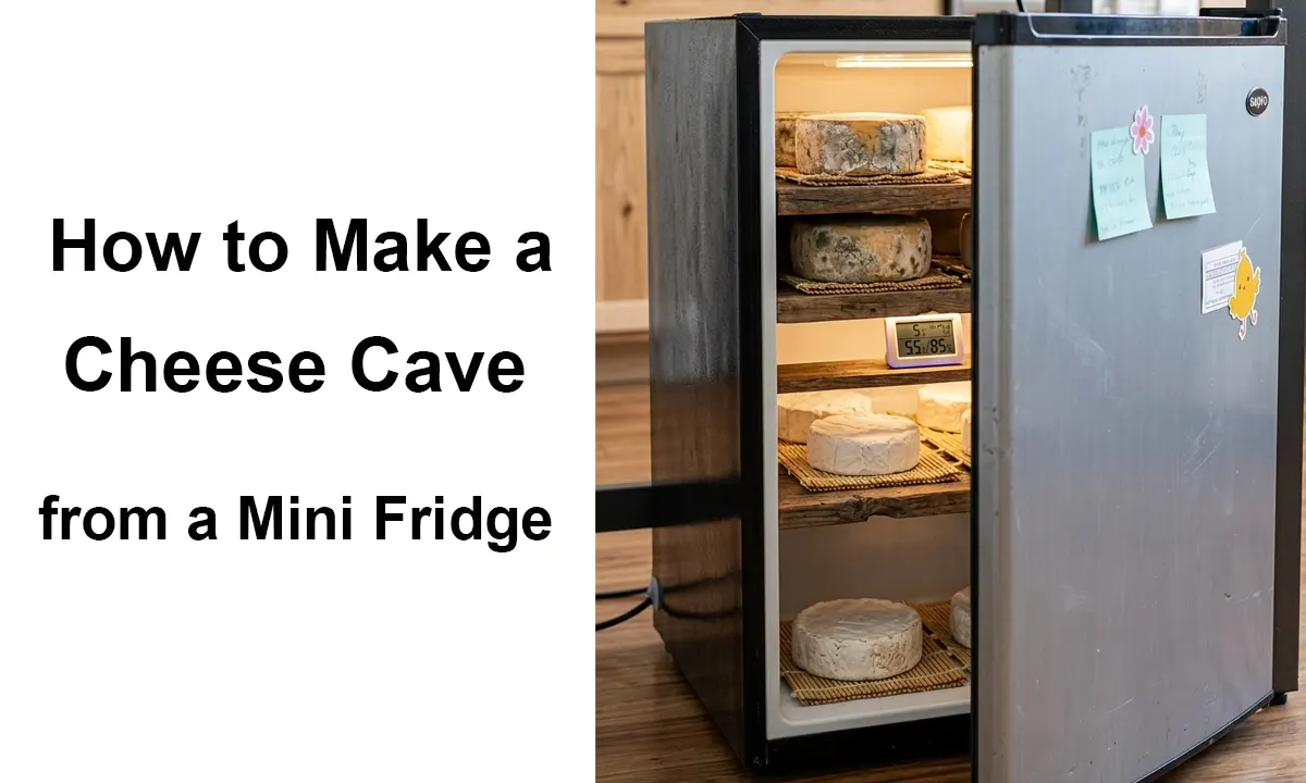 How to Make a Cheese Cave from a Mini Fridge