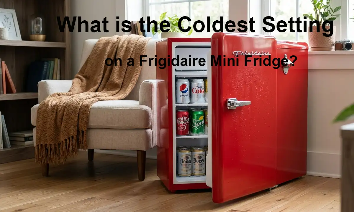 What is the Coldest Setting on a Frigidaire Mini Fridge?