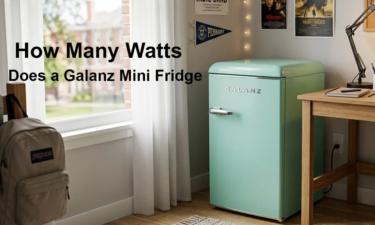How Many Watts Does a Galanz Mini Fridge Use?