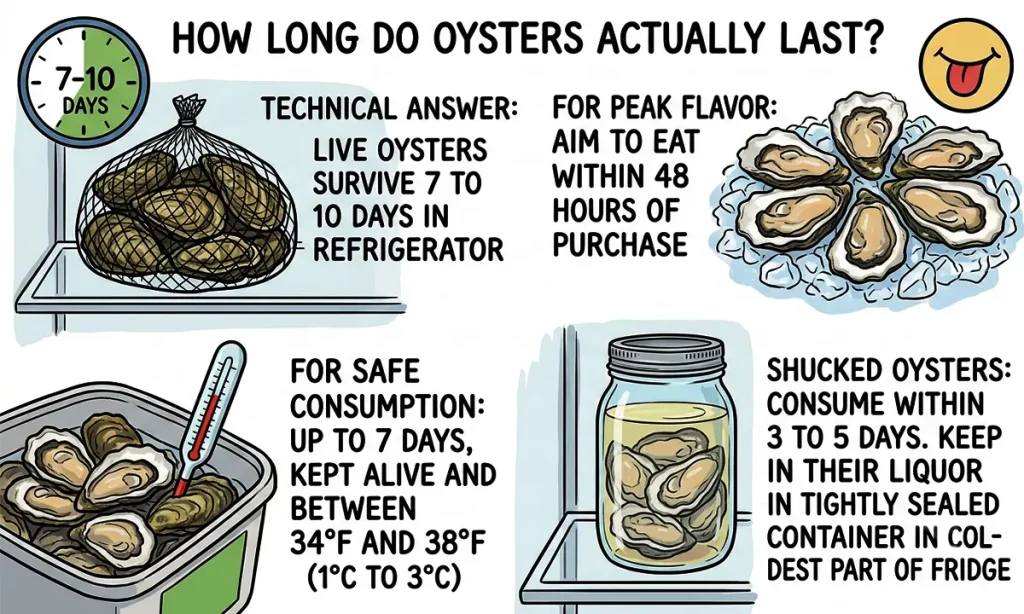 How Long Do Oysters Actually Last?